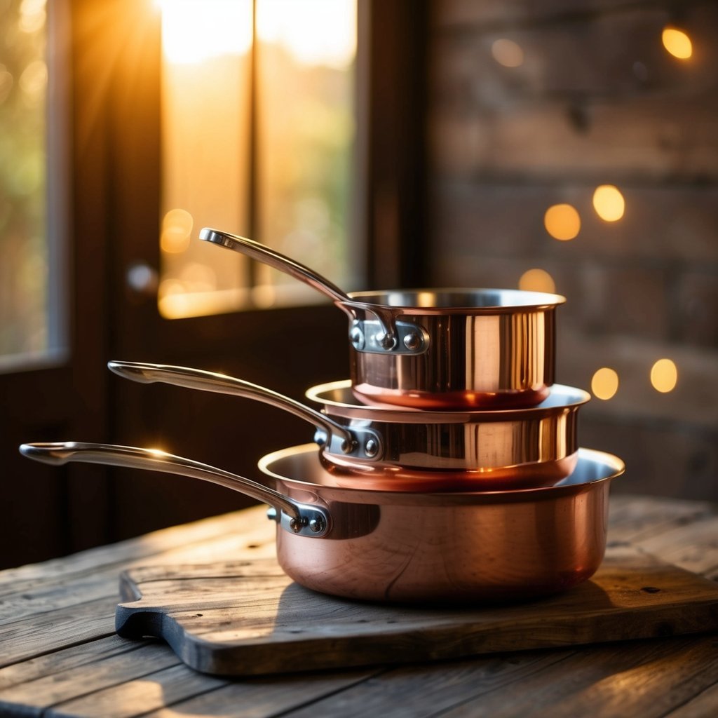 Copper vs Ceramic-Coated Saucepan