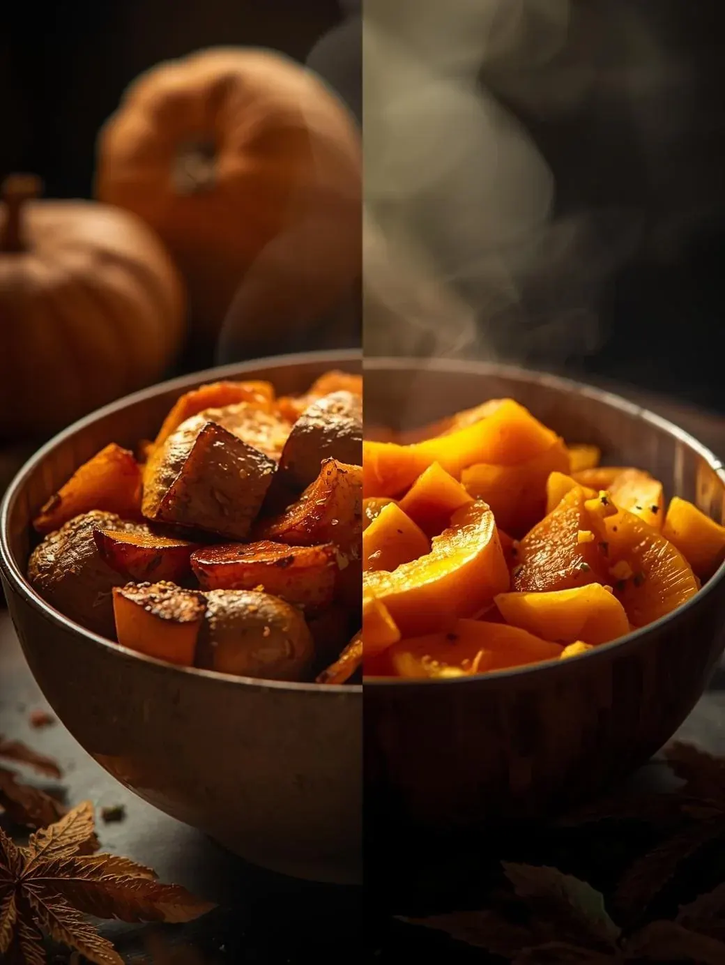 Which is better? Roasting Pumpkin vs Steaming