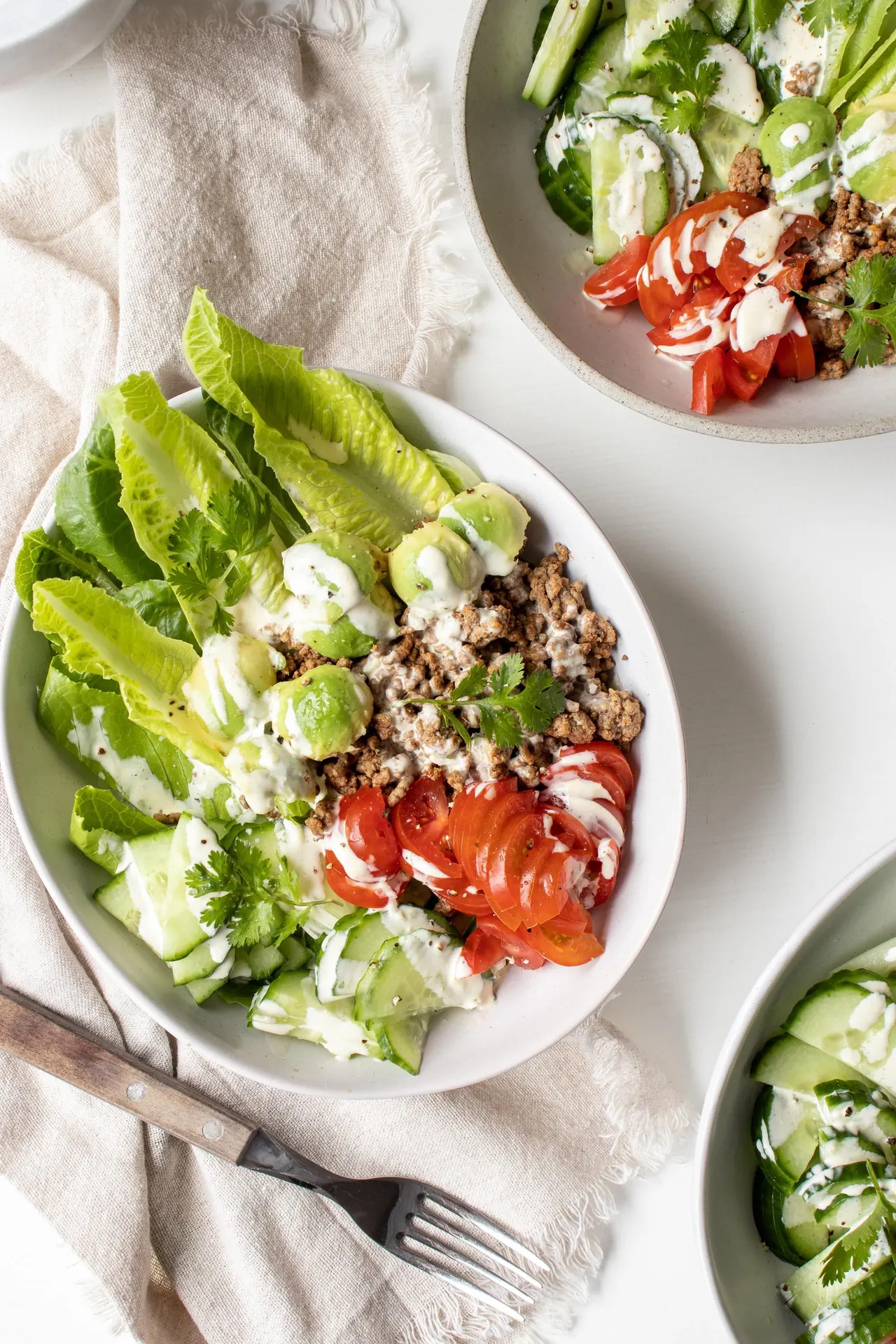 Burger Chopped Salad