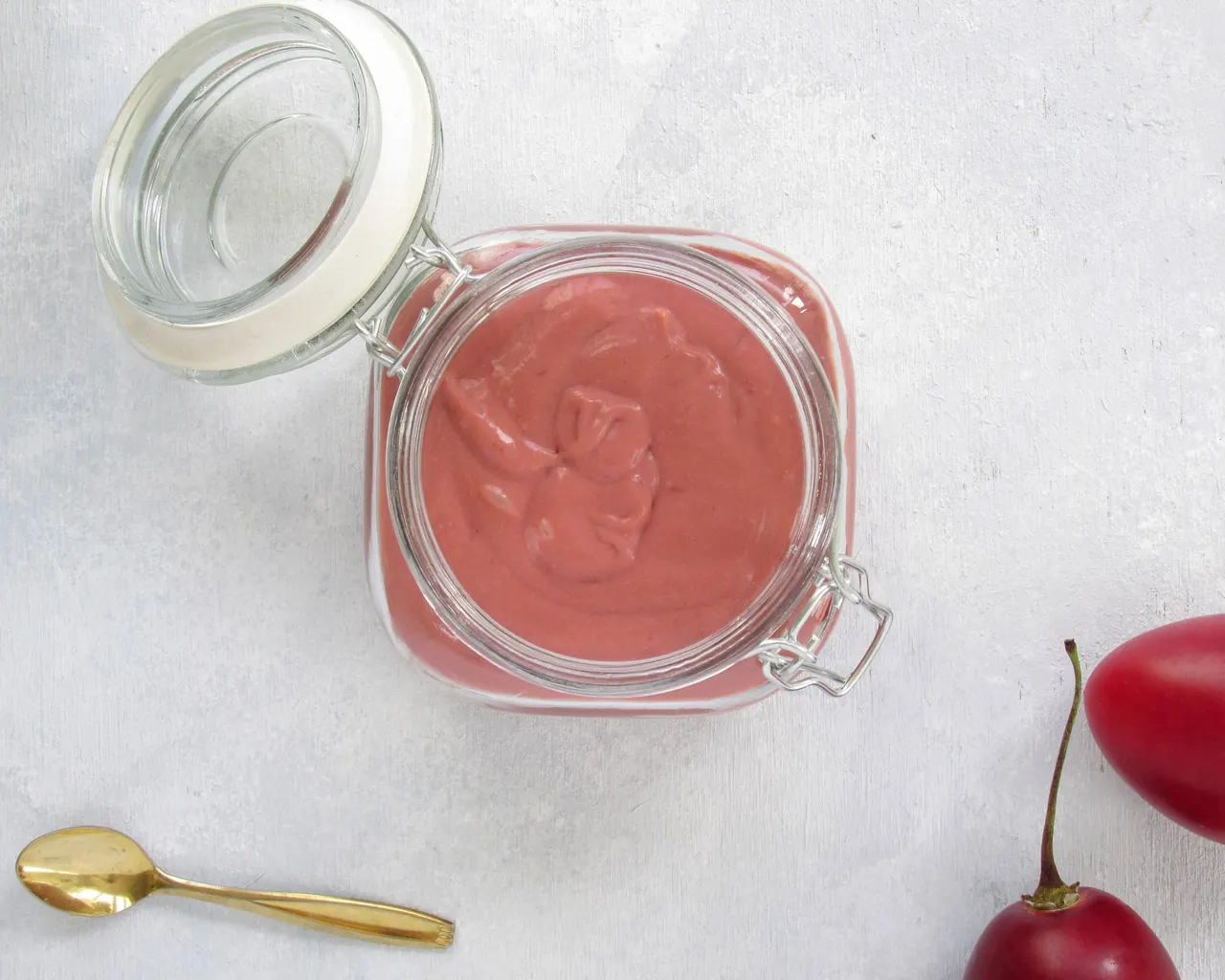 Canned Plum Curd