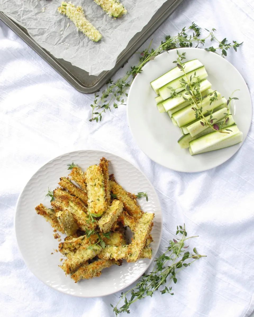 thyme zucchini fries