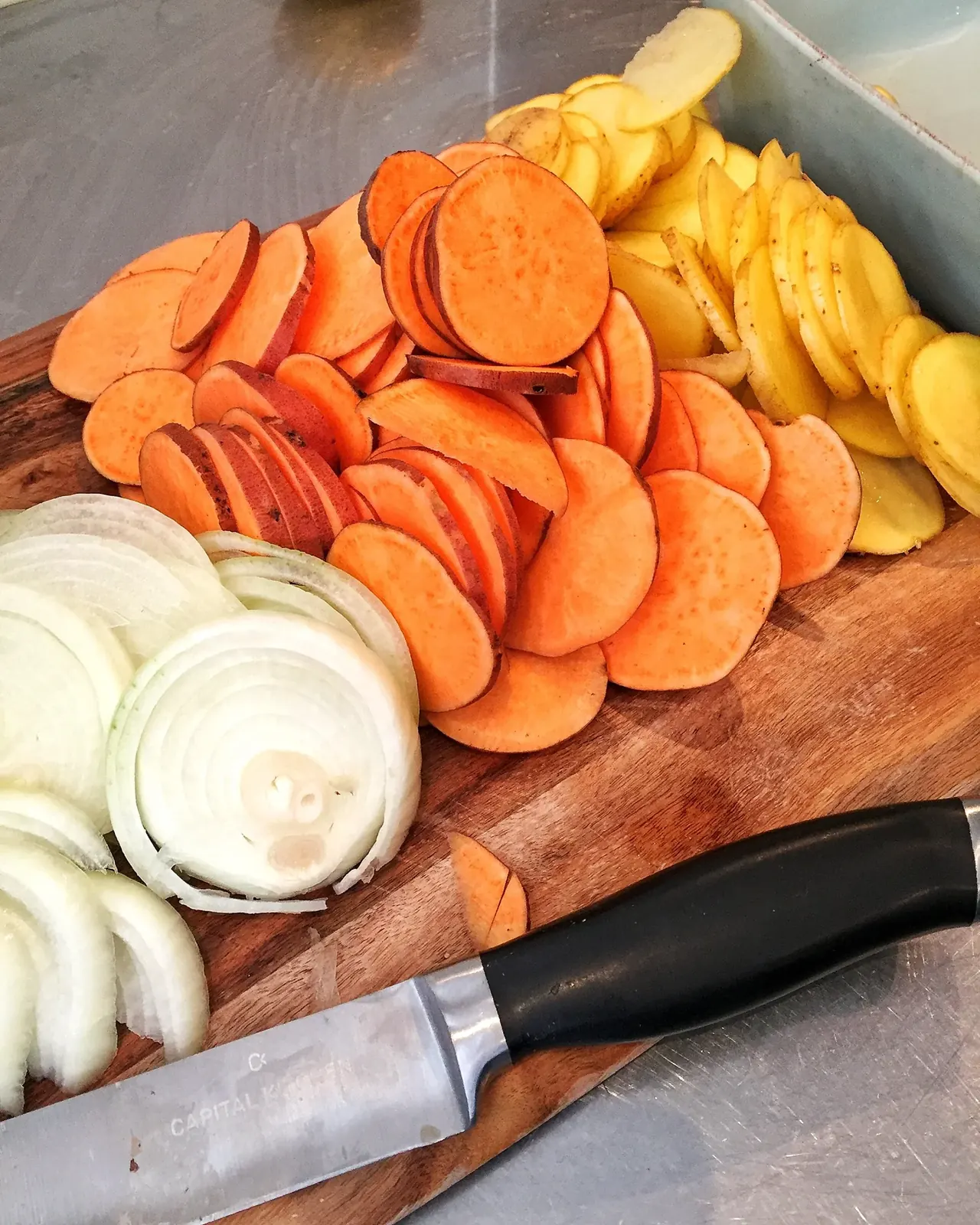 Leftover Potato Gratin