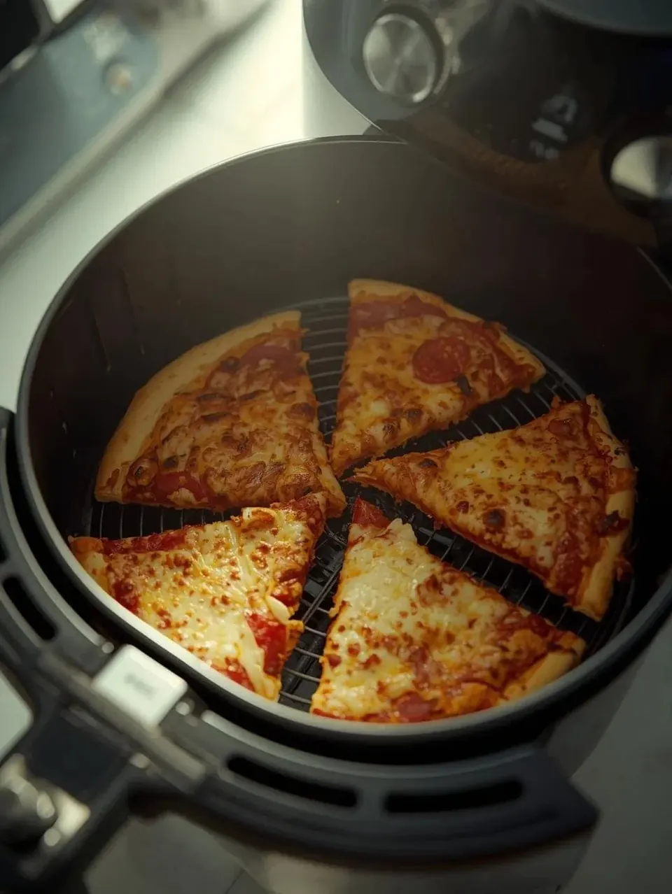Reheat Pizza in the Air Fryer