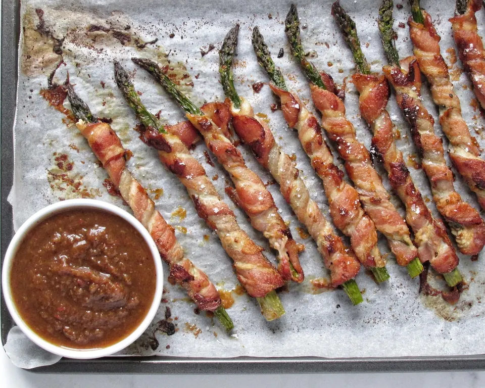 bacon wrapped asparagus grill