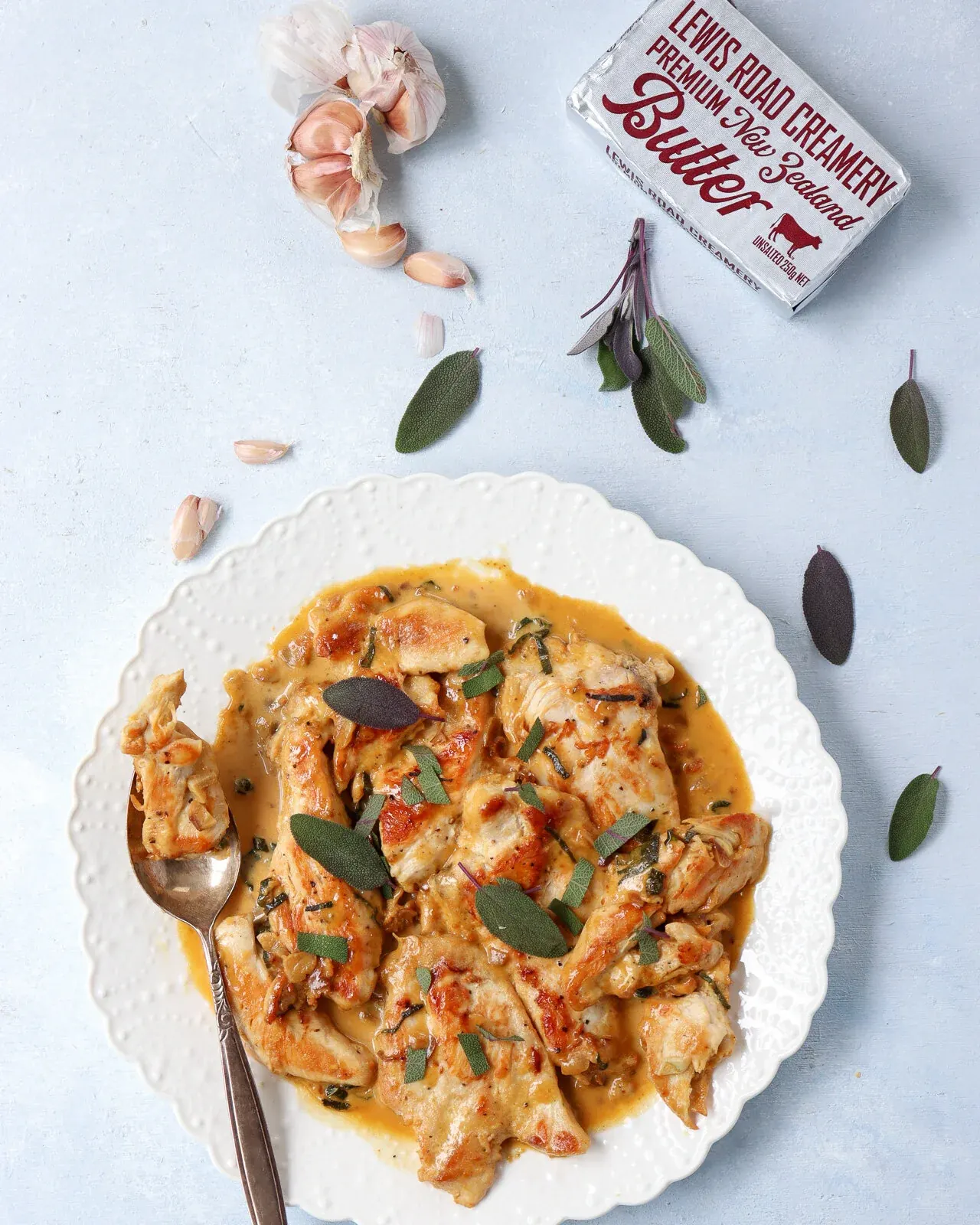 Best Creamy Garlic Sage Chicken