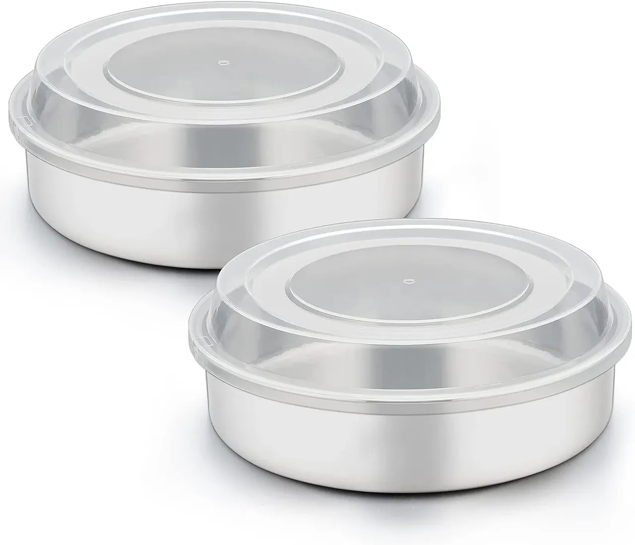 best stainless steel cake pans with lids