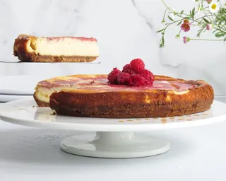 Rhubarb Cheesecake