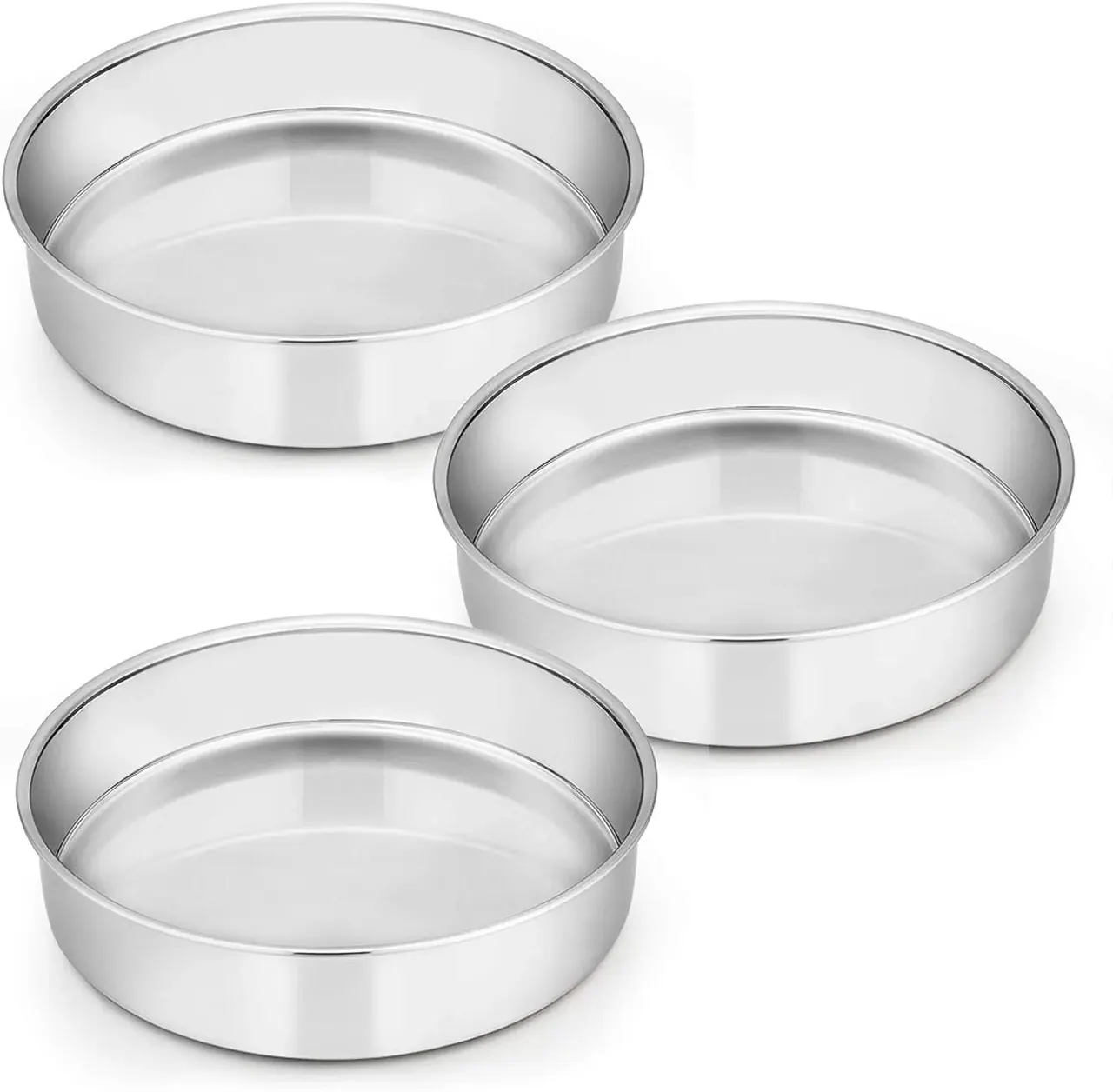 budget friendly stainless steel cake pans
