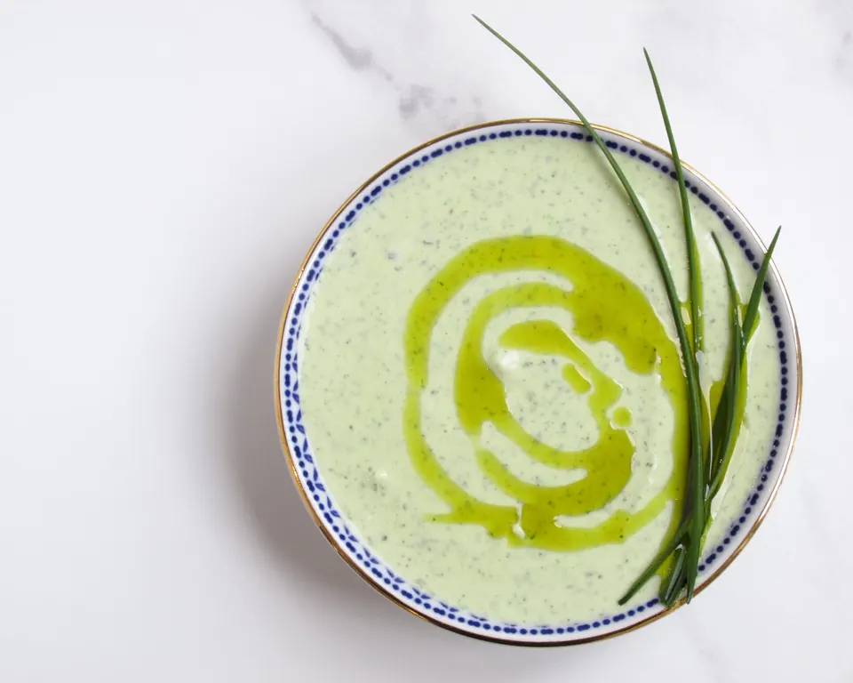 whipped feta spinach dip