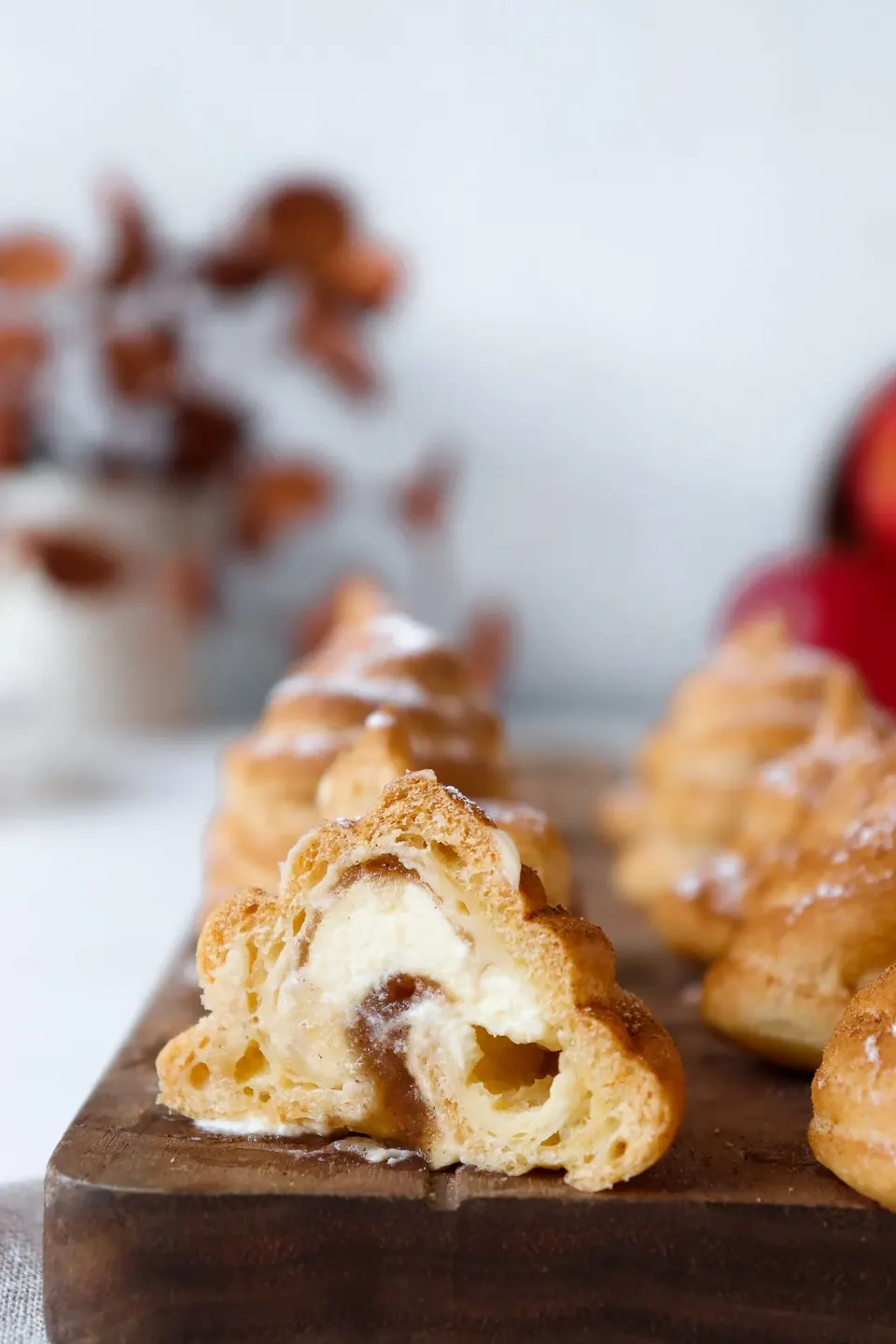 Apple Spiced Profiteroles Recipe