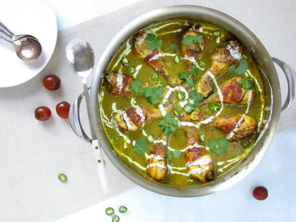 curried chicken drumsticks